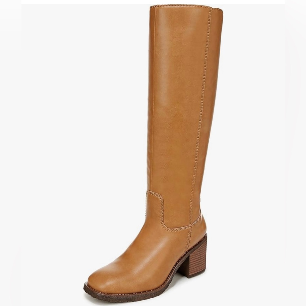 Zodiac Tan Heeled Boots